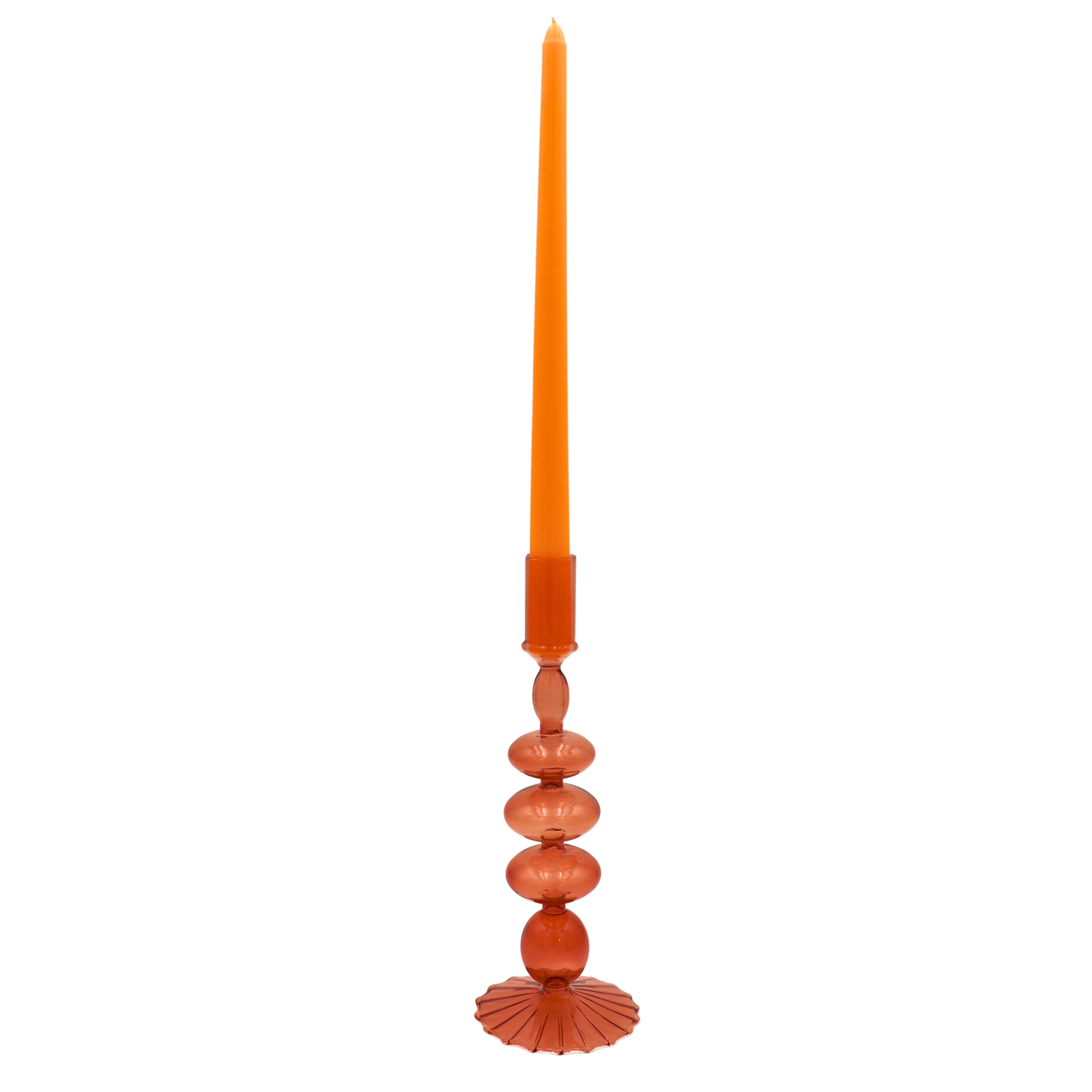 Extra Tall Mustard Taper Candle, 1 Case of 24 Packs (4 Candles per Pack) by Ro'Table - product image 3 for Resin Society