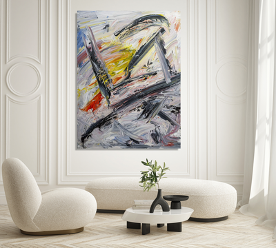 Splash Artist Enhanced Canvas Print by John Beard Collection - product image 4 for Resin Society
