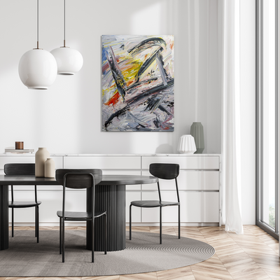 Splash Artist Enhanced Canvas Print by John Beard Collection - product image 3 for Resin Society