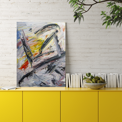 Splash Artist Enhanced Canvas Print by John Beard Collection - product image 2 for Resin Society