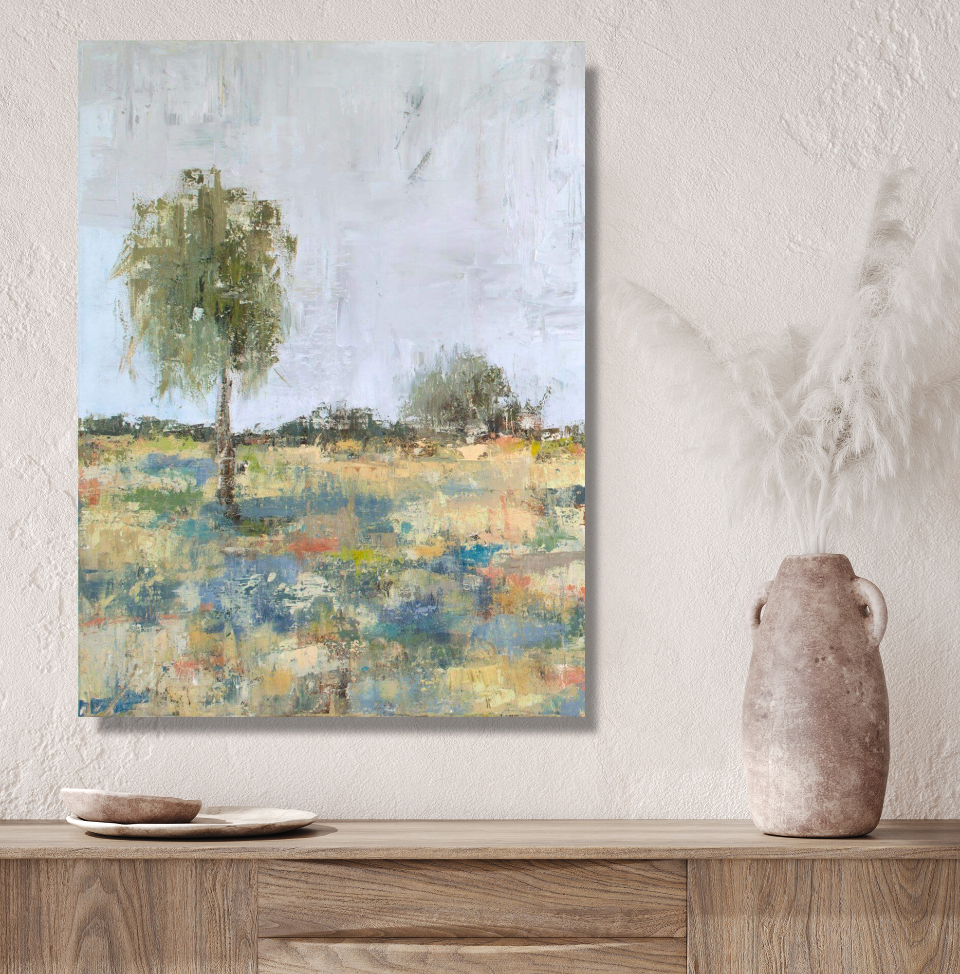 Spring Day I Artist Enhanced Canvas Print by John Beard Collection - product image 4 for Resin Society