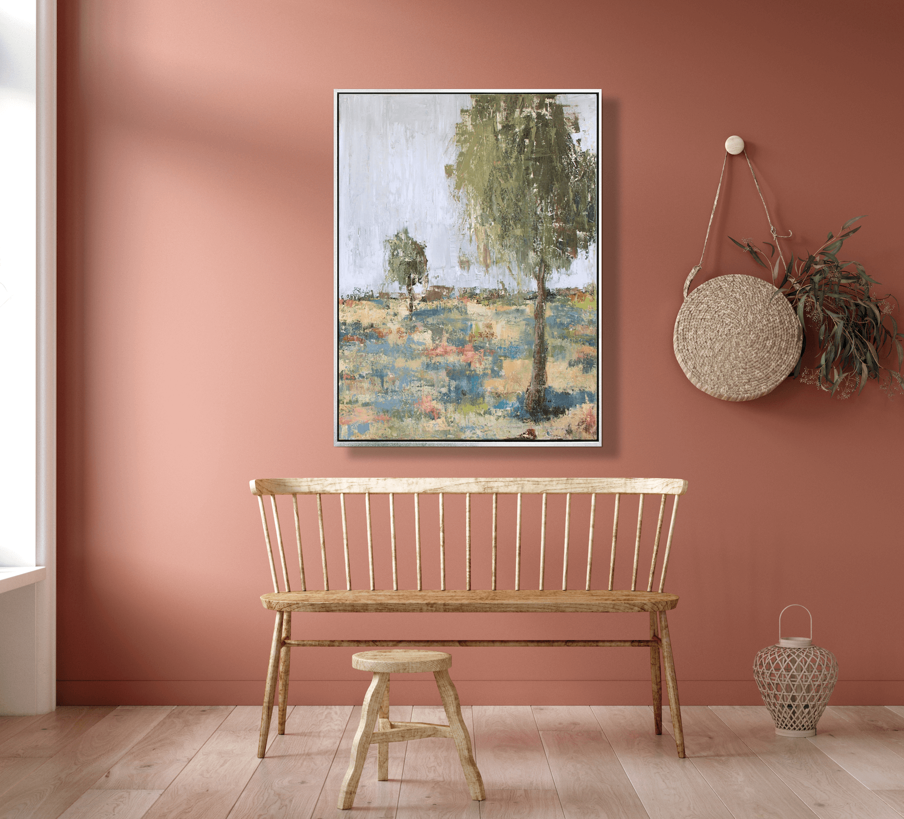 Spring Day II Artist Enhanced Canvas Print by John Beard Collection - product image 4 for Resin Society