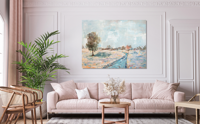 Spring Rain Artist Enhanced Canvas Print by John Beard Collection - product image 3 for Resin Society