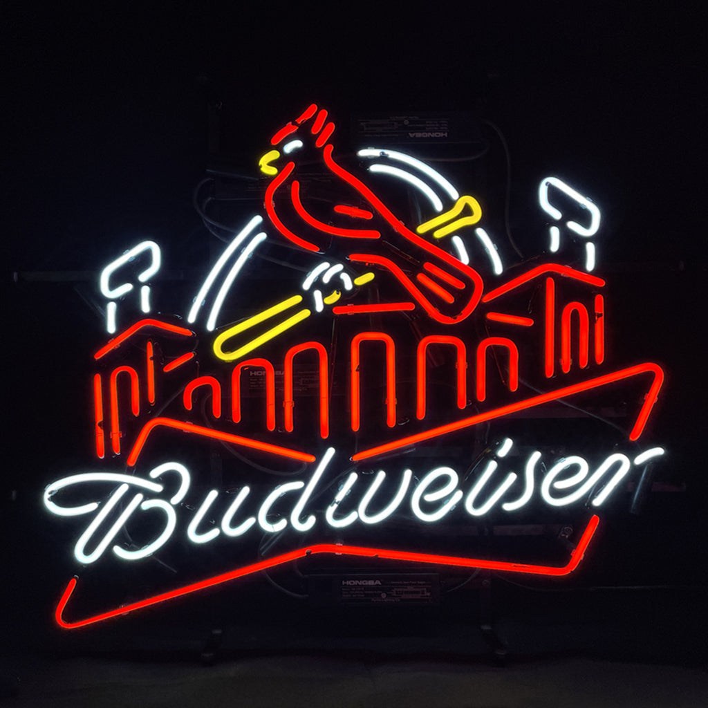 St.Louis Cardinals Stadium Budweiser Neon Signs Light by Neon Signs Land - main product image for Resin Society