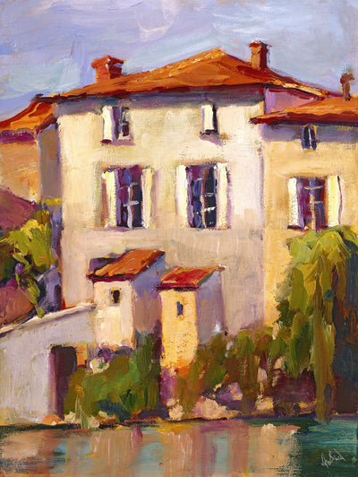 St. Savignon Artist Enhanced Canvas Print by John Beard Collection - main product image for Resin Society