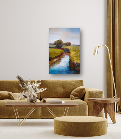St. Simons Marsh Artist Enhanced Canvas Print by John Beard Collection - product image 4 for Resin Society