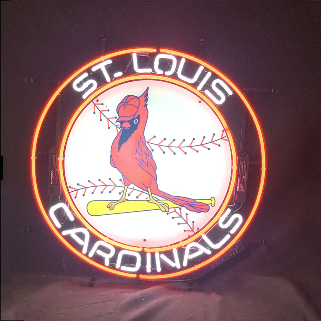 St. Louis Cardinals Logo Neon Signs Light by Neon Signs Land - main product image for Resin Society