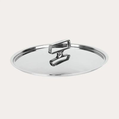 CRISTEL USA Stainless Steel Lid fitting a pan, polished surface