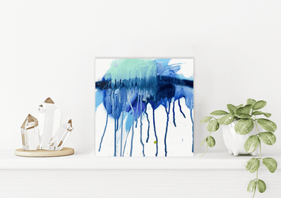 Stalactite 48x48 Artist Enhanced Canvas Print