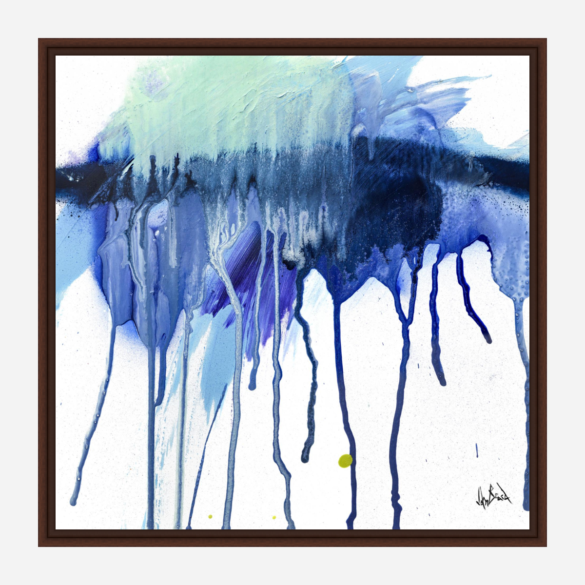 Stalactite Artist Enhanced Canvas Print by John Beard Collection - product image 8 for Resin Society