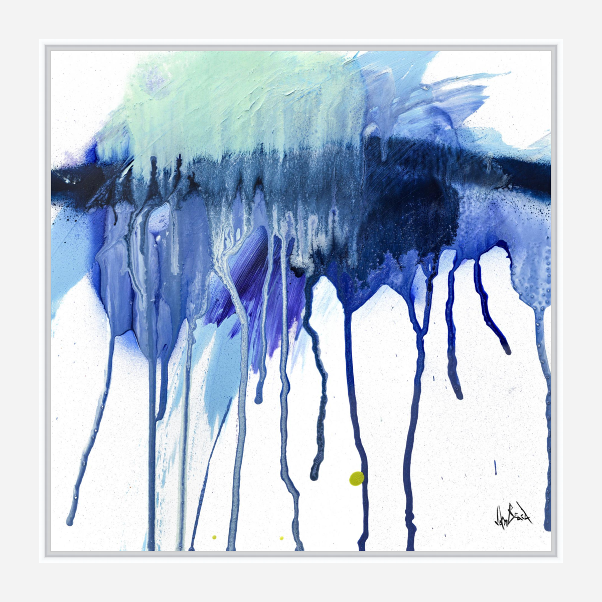 Stalactite Artist Enhanced Canvas Print by John Beard Collection - product image 9 for Resin Society