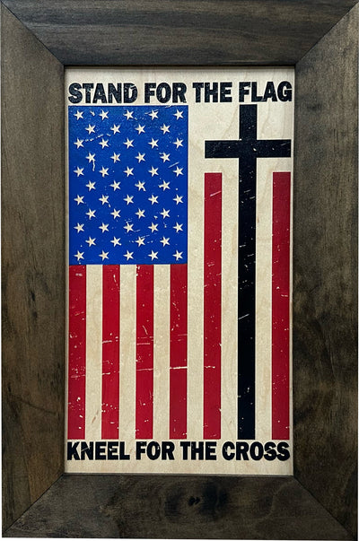 American Flag Hidden Gun Storage Cabinet by Bellewood Designs - product image 10 for Resin Society