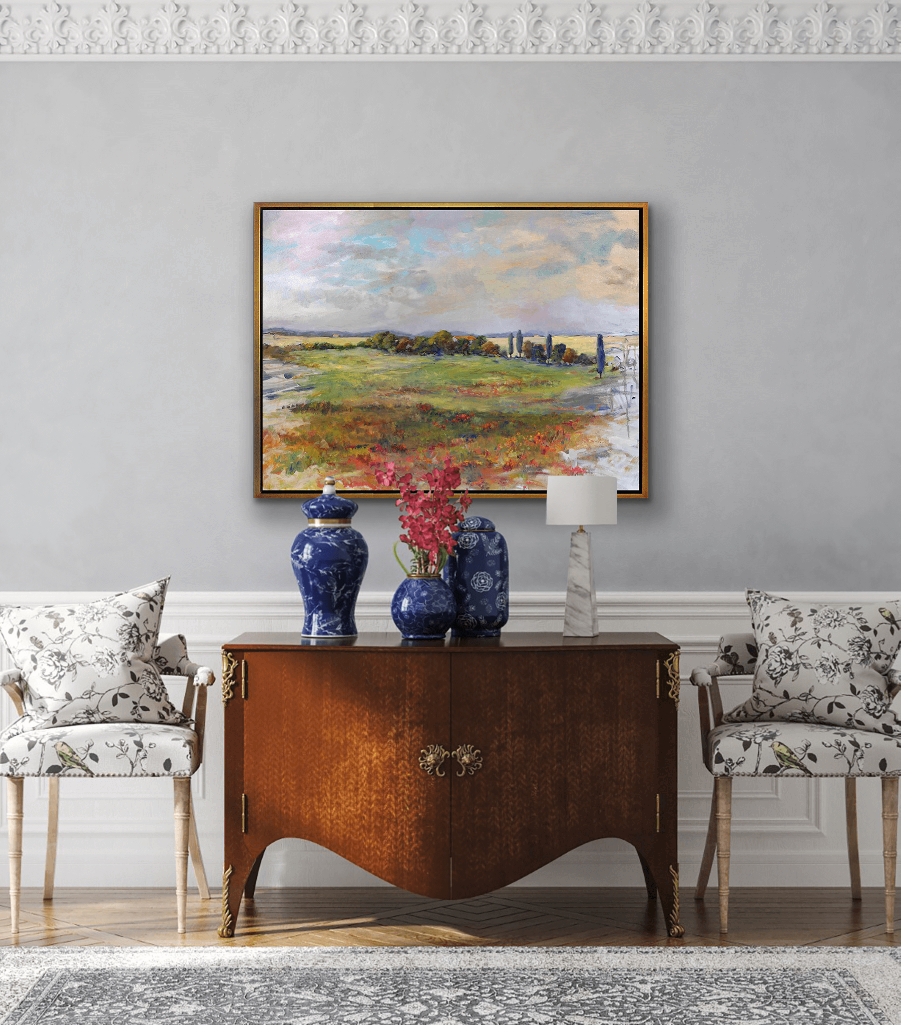 Stans Landscape Artist Enhanced Canvas Print by John Beard Collection - product image 4 for Resin Society