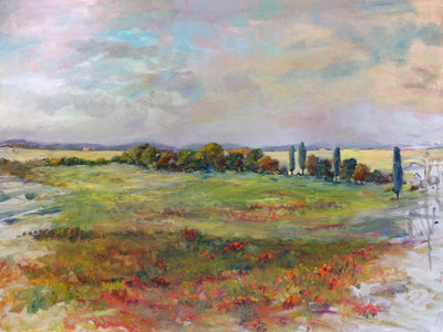 Stans Landscape 40x60 Artist Enhanced Canvas Print by John Beard Collection - main product image for Resin Society