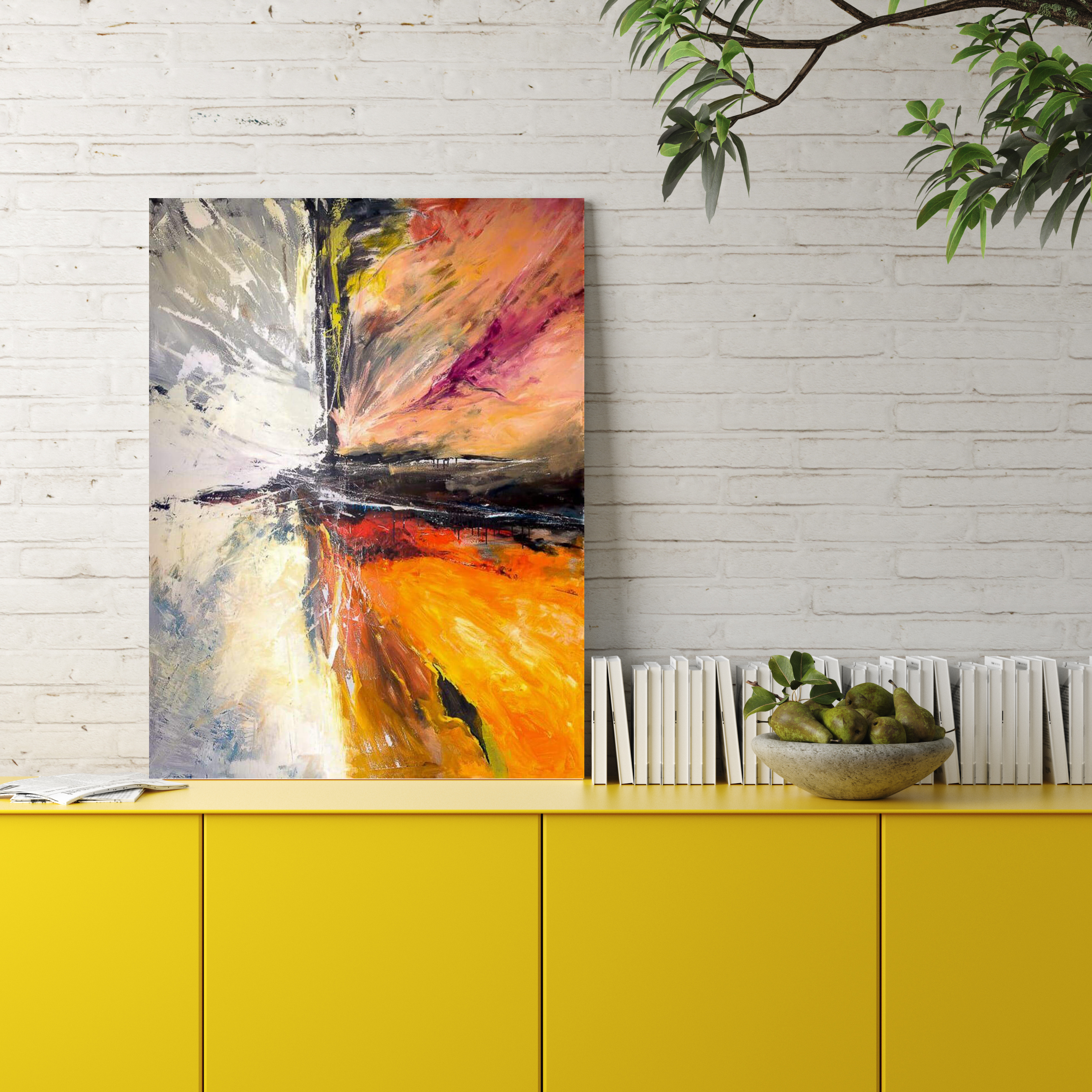 Starburst Artist Enhanced Canvas Print by John Beard Collection - product image 2 for Resin Society
