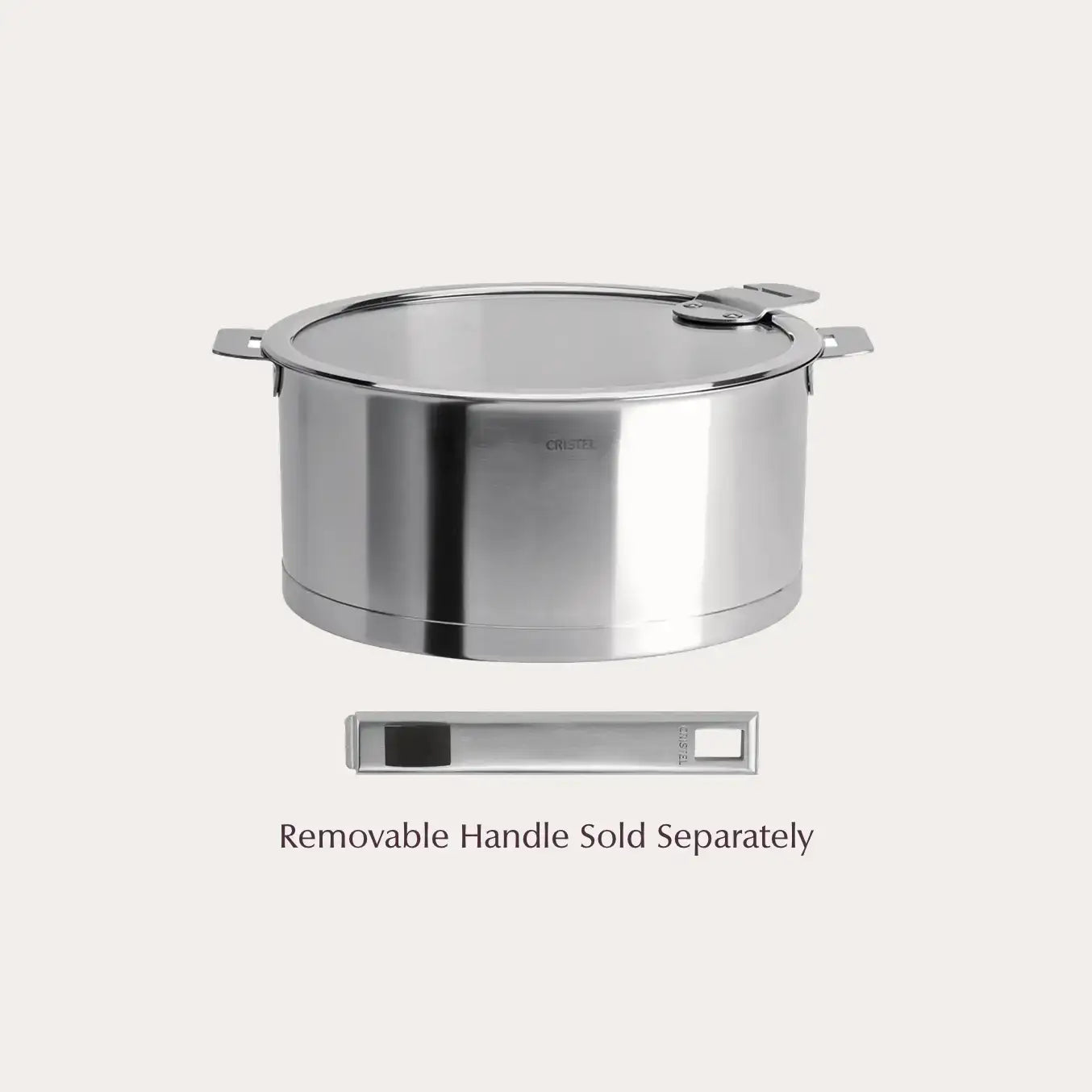 Stewpan with glass lid by CRISTEL USA - main product image for Resin Society