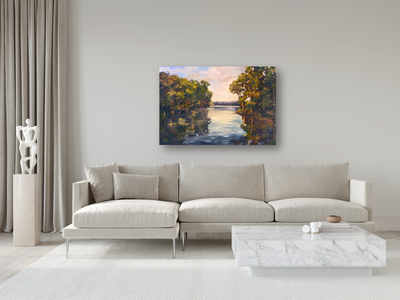 Still Water Artist Enhanced Canvas Print by John Beard Collection - product image 3 for Resin Society