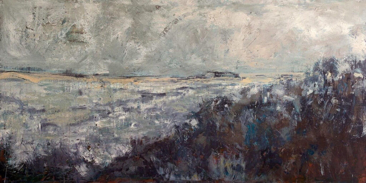 Stormy Artist Enhanced Canvas Print by John Beard Collection - main product image for Resin Society