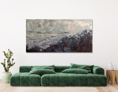Stormy Artist Enhanced Canvas Print by John Beard Collection - product image 3 for Resin Society