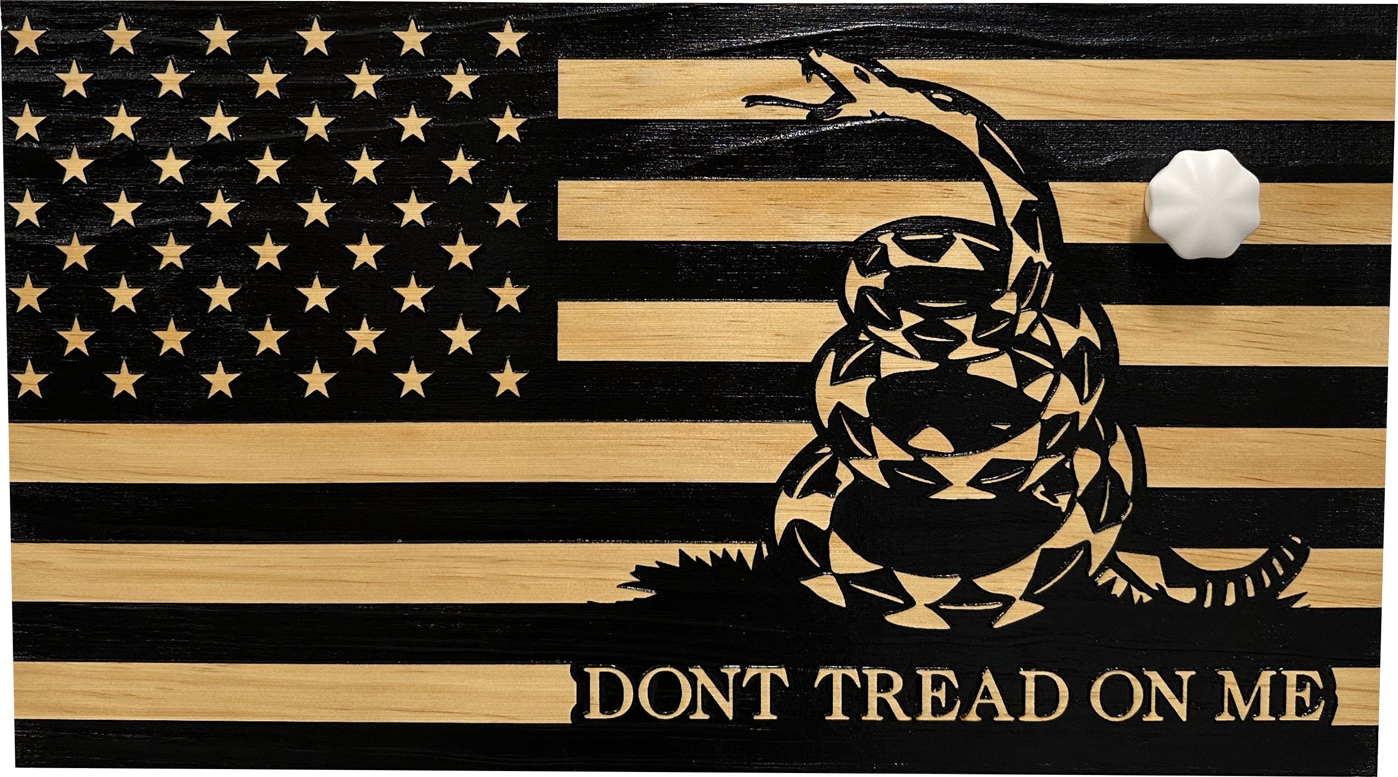 Dont Tread on Me Concealment Shelf by Bellewood Designs - product image 10 for Resin Society