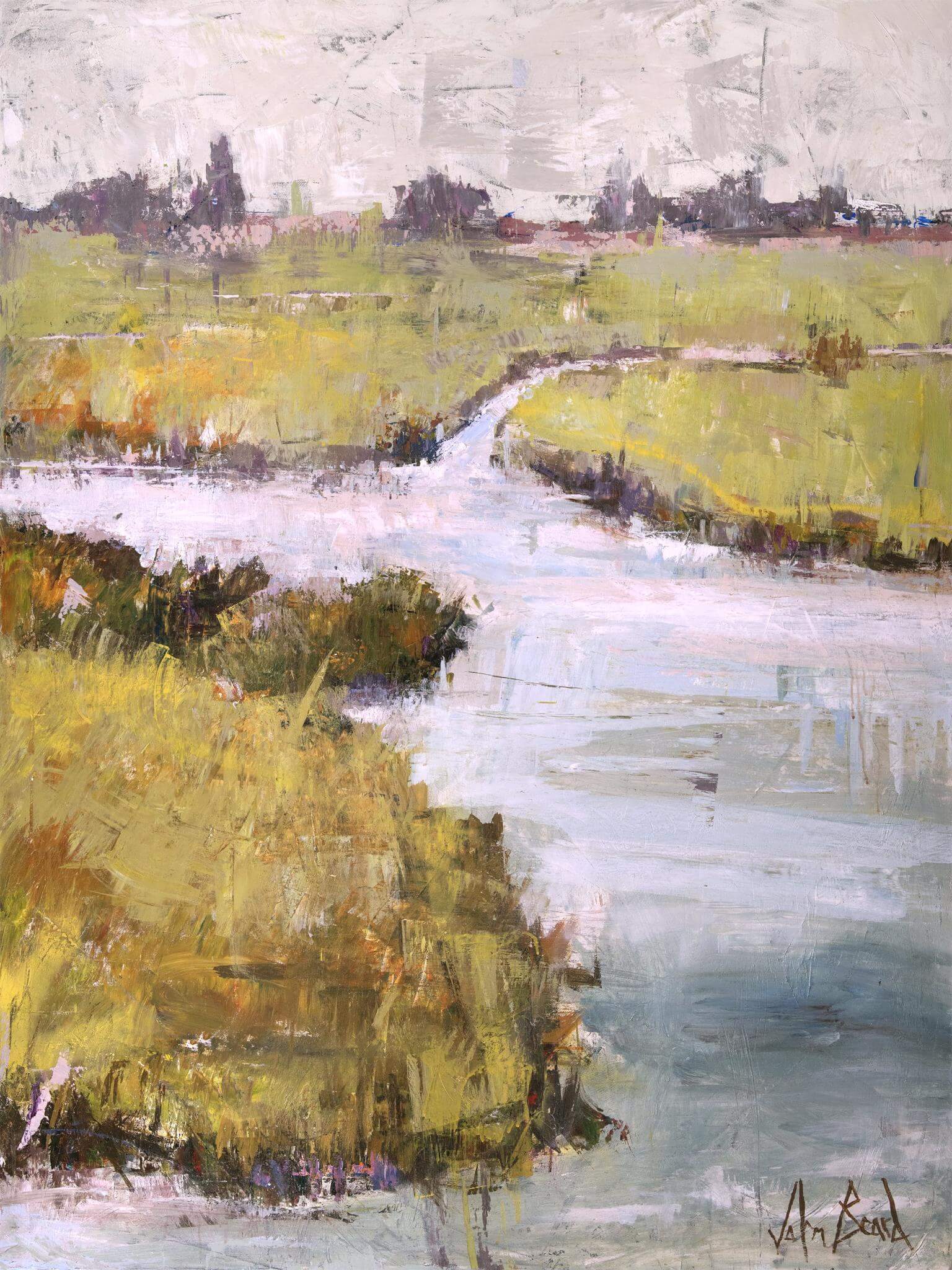 Sullivans Island Artist Enhanced Canvas Print by John Beard Collection - main product image for Resin Society