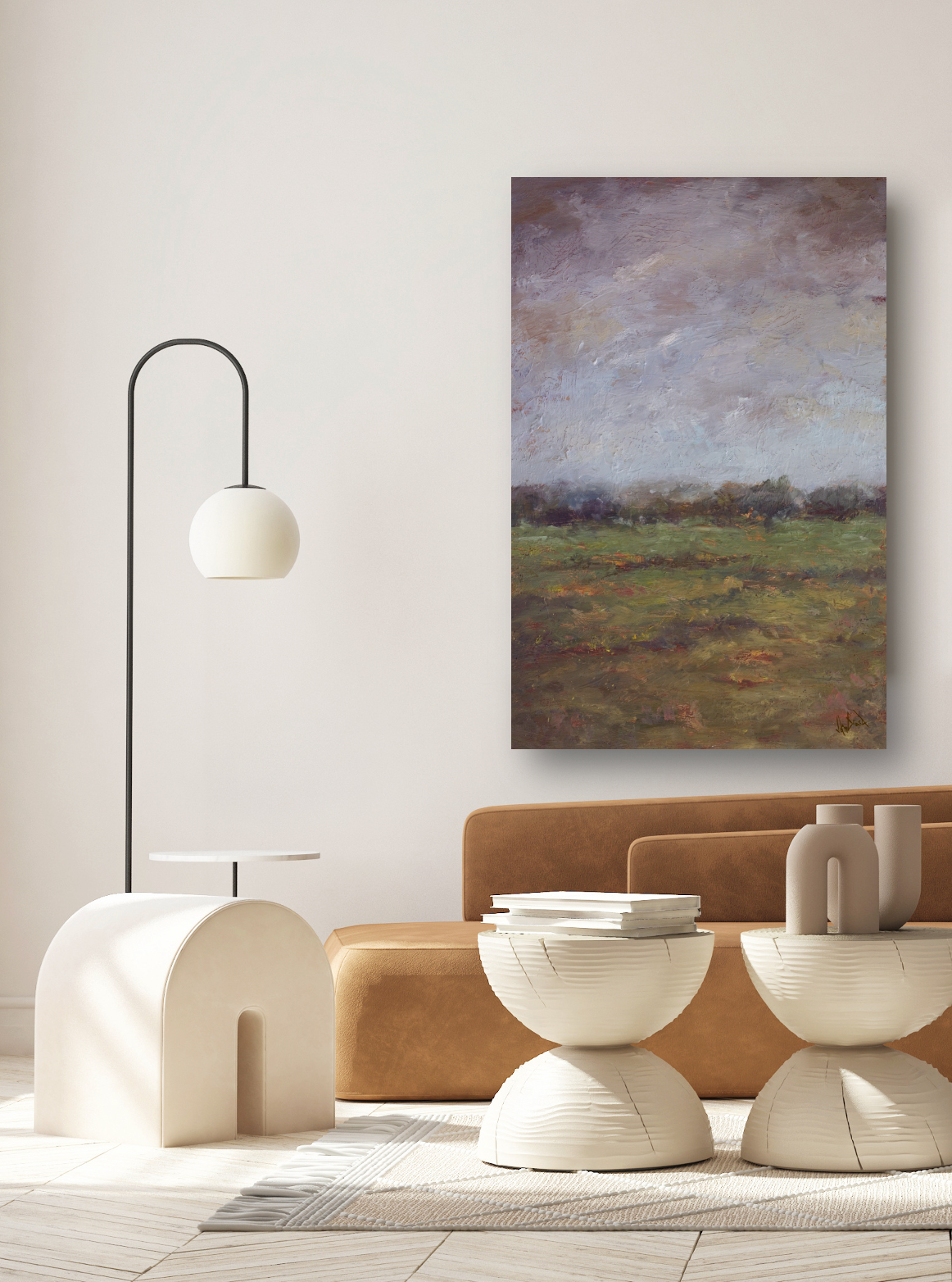 Summer Day Artist Enhanced Canvas Print by John Beard Collection - product image 4 for Resin Society