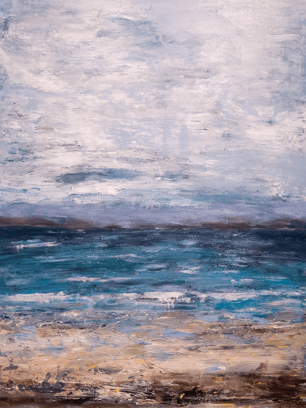 Summer Sky Artist Enhanced Canvas Print by John Beard Collection - main product image for Resin Society