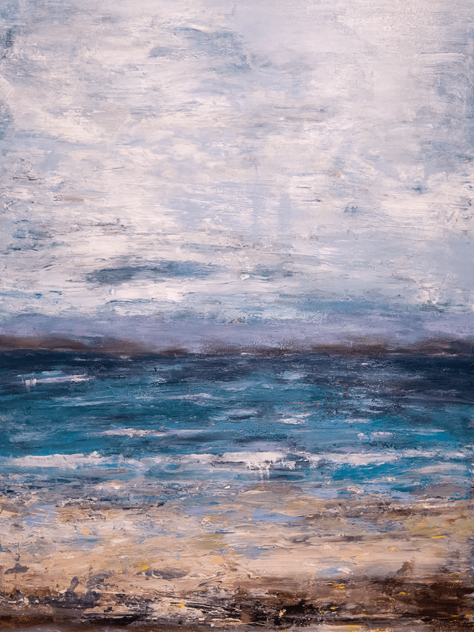 Summer Sky Artist Enhanced Canvas Print by John Beard Collection - main product image for Resin Society