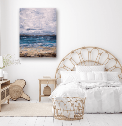 Summer Sky Artist Enhanced Canvas Print by John Beard Collection - product image 3 for Resin Society