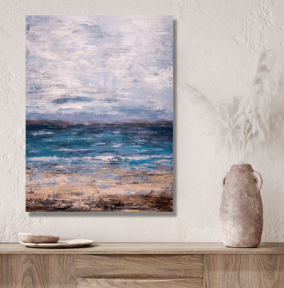 Summer Sky Artist Enhanced Canvas Print by John Beard Collection - product image 4 for Resin Society