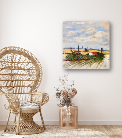Summer's Harvest Artist Canvas Enhanced Print by John Beard Collection - product image 3 for Resin Society