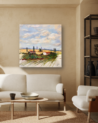 Summer's Harvest Artist Canvas Enhanced Print by John Beard Collection - product image 4 for Resin Society
