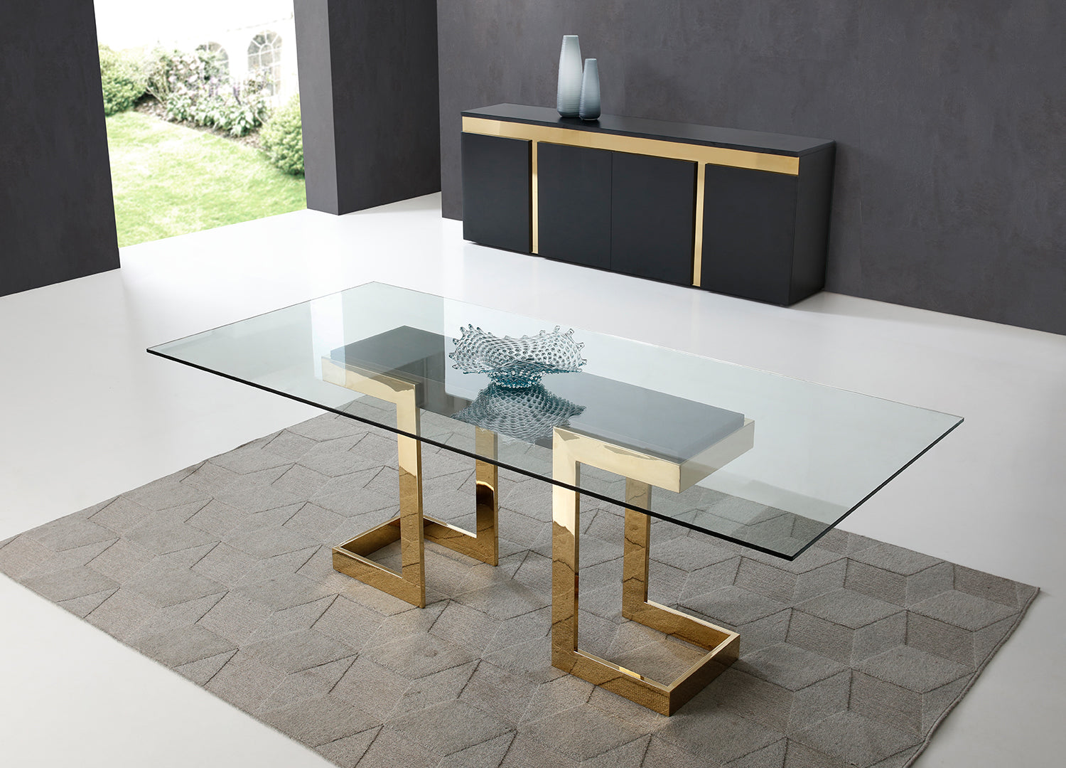 Sumo Dining Table detail image - Resin Society