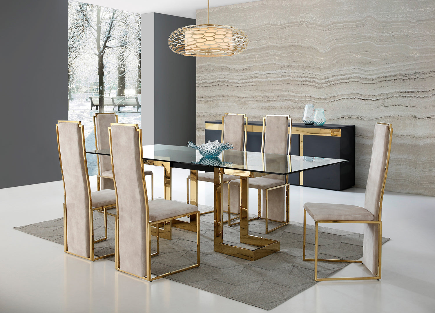 Sumo Dining Chair Sets of 2 detail image - Resin Society