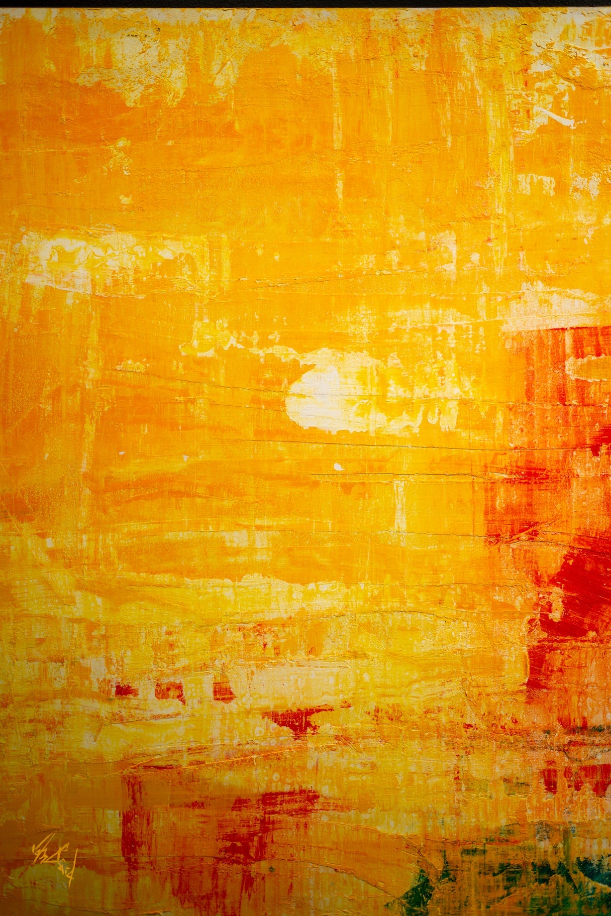 Sunblaze Artist Enhanced Canvas Print by John Beard Collection - main product image for Resin Society