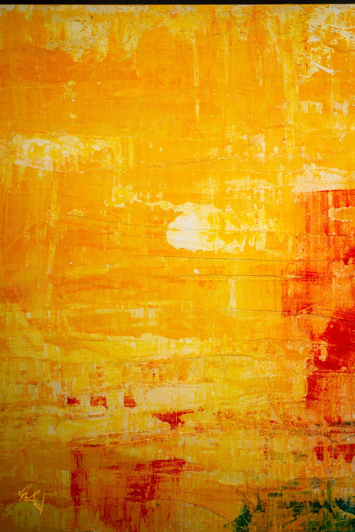Sunblaze Artist Enhanced Canvas Print by John Beard Collection - main product image for Resin Society