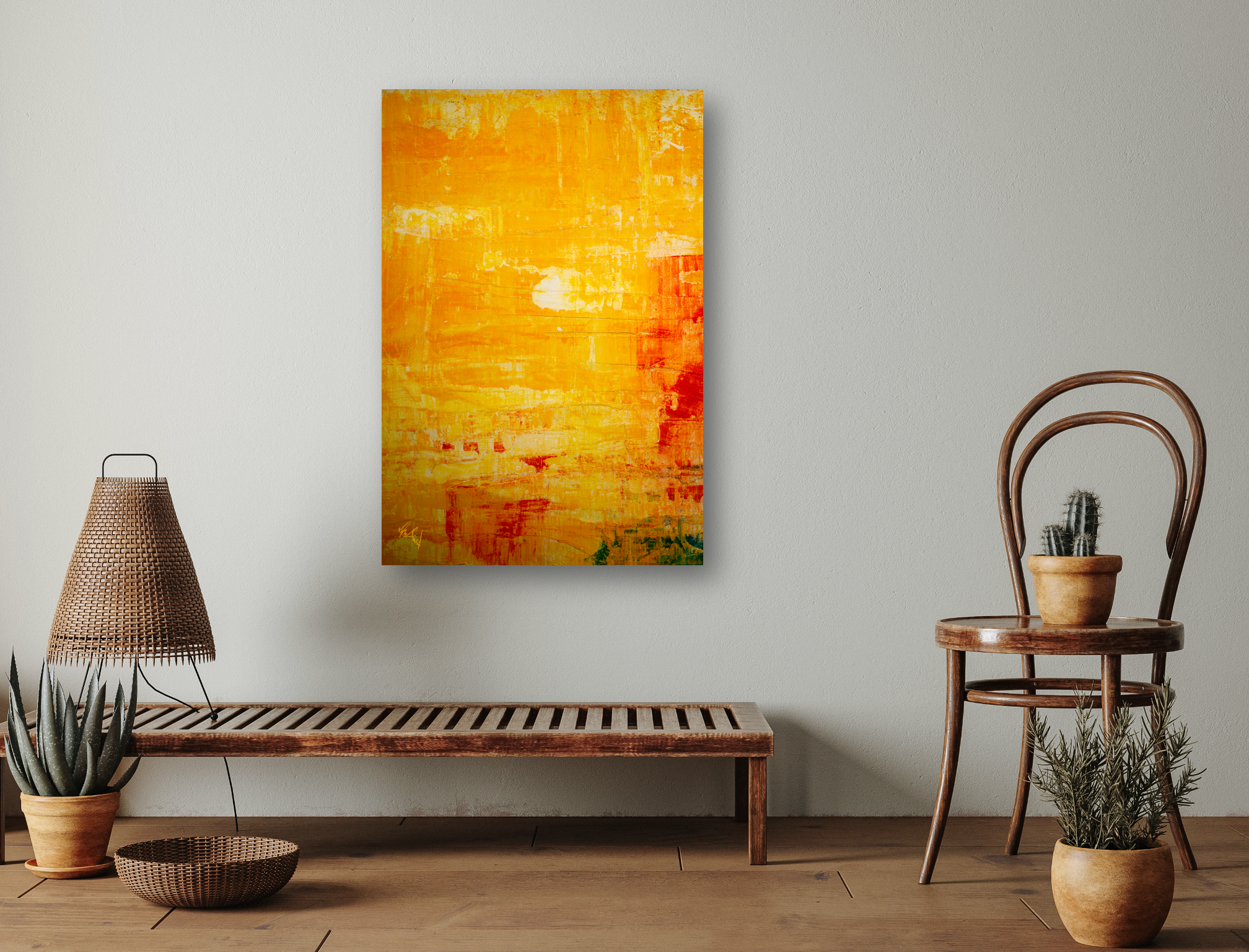 Sunblaze Artist Enhanced Canvas Print by John Beard Collection - product image 3 for Resin Society