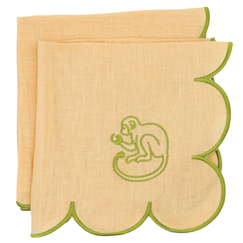Sunlit Moss Napkin - Set of 4 by Ro'Table - main product image for Resin Society