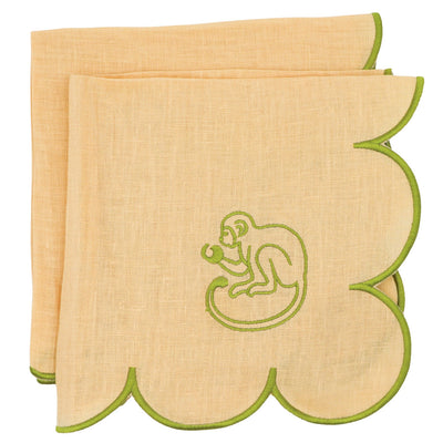 Sunlit Moss Napkin - Set of 4 by Ro'Table - main product image for Resin Society