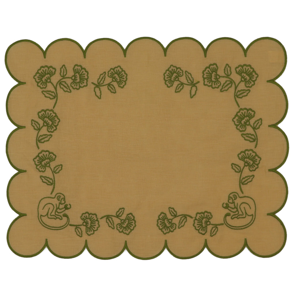 Sunlit Moss Placemat - Set of 4 by Ro'Table - main product image for Resin Society