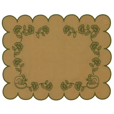 Sunlit Moss Placemat - Set of 4 by Ro'Table - main product image for Resin Society