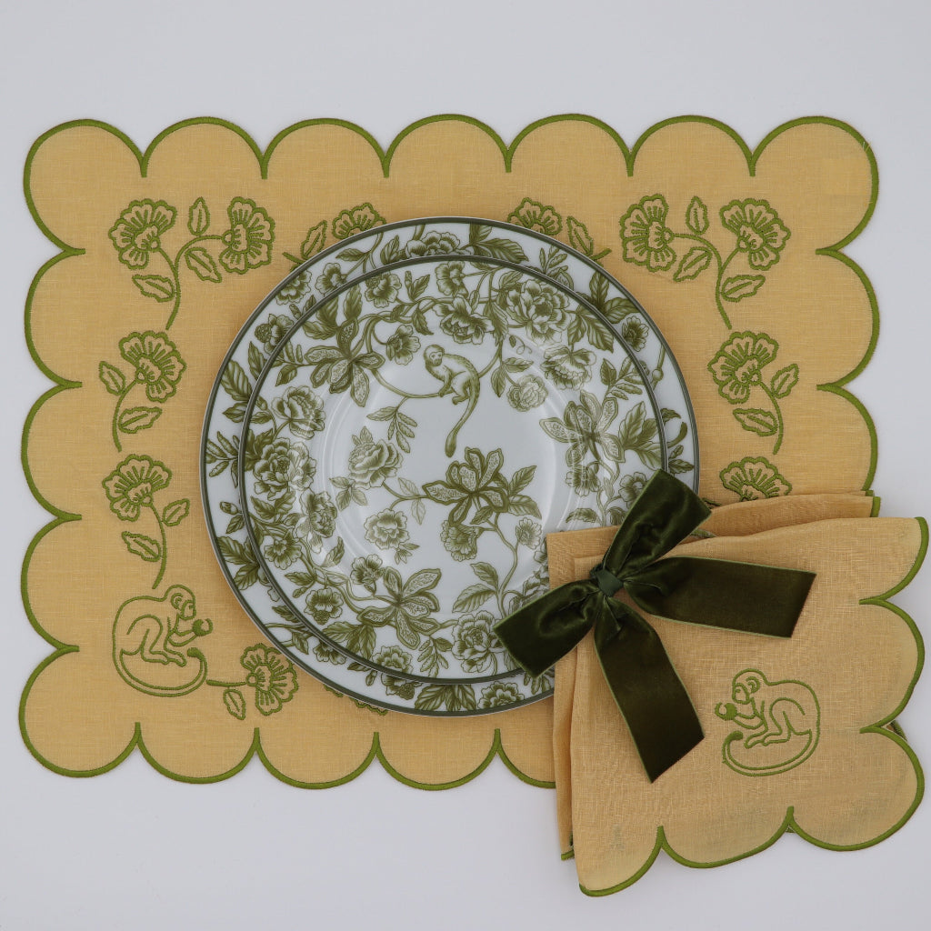 Sunlit Moss Placemat - Set of 4 by Ro'Table - product image 8 for Resin Society