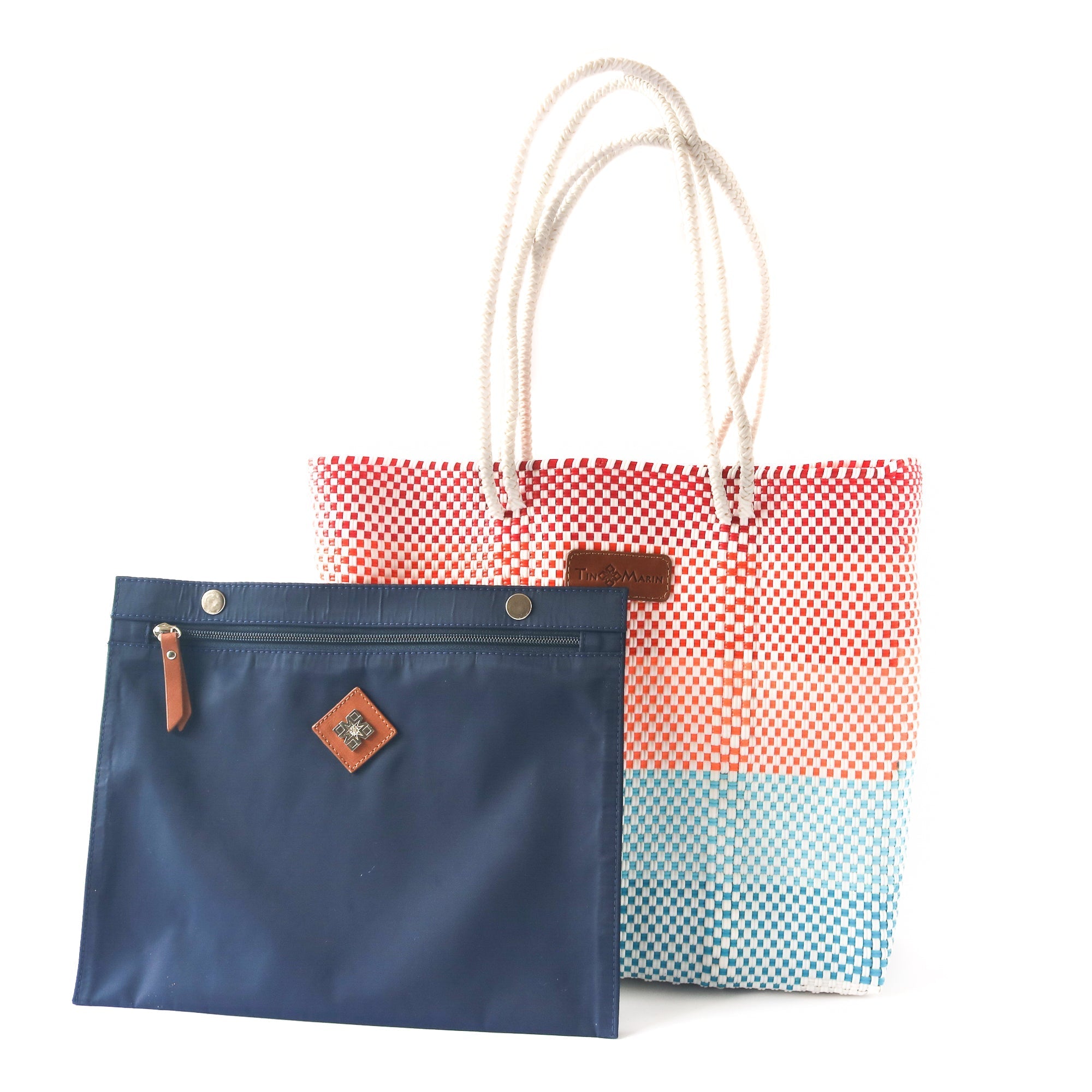 Sunrise Woven Tote by Tin Marin Brand - product image 2 for Resin Society