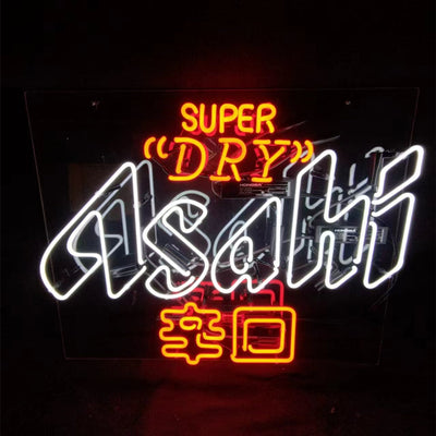 Super Dry Asahi 辛口 Beer Real Neon Sign by Neon Signs Land - product image 2 for Resin Society