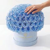 Supreme Light Blue Suede Superdome Box by The Million Roses - product image 4 for Resin Society