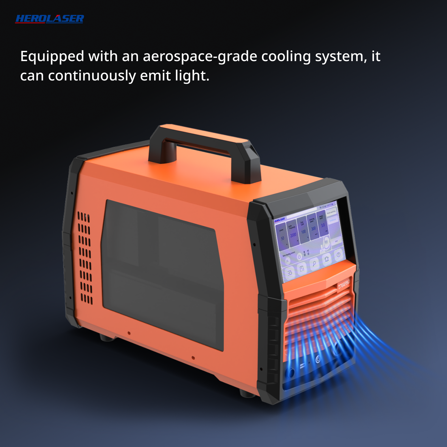 T700 Pro 700W Portable Fiber Laser Welder | Multi-Function Metalworking System