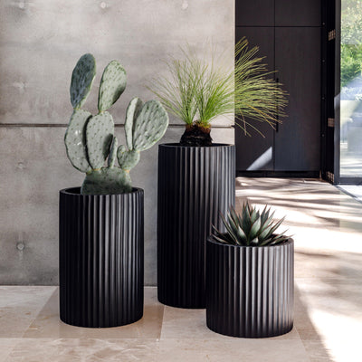 Ribbed Loob Planter by The Balcony Garden US