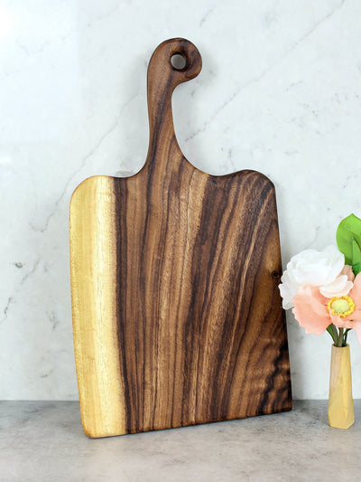 Large Live Edge Handled Board