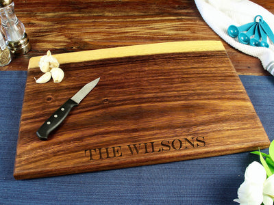 Large Live Edge Square End Board