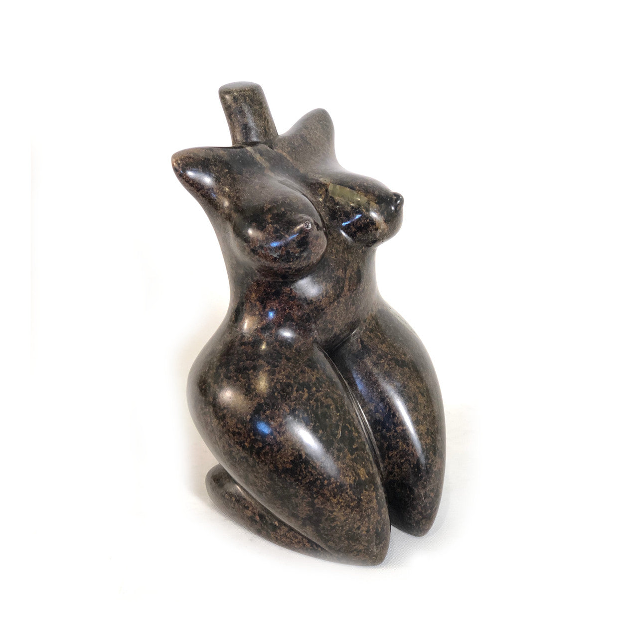 Kneeling Stone Goddess Figure by Mbare Ltd - main product image for Resin Society